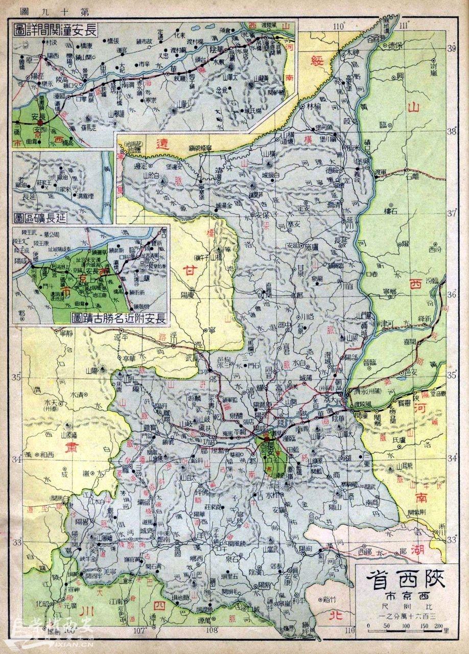 西安市最新地图，古都新面貌探索