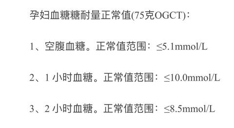 最新孕妇糖耐量标准及其重要性解析