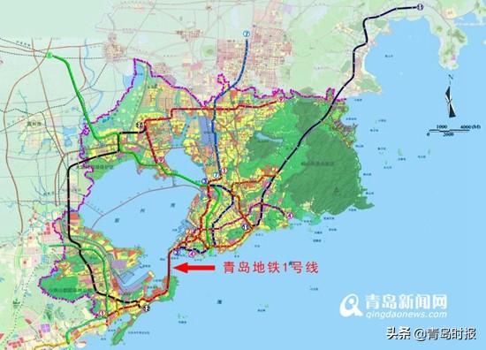 青岛最新版规划图揭晓，未来海滨城市的宏伟蓝图