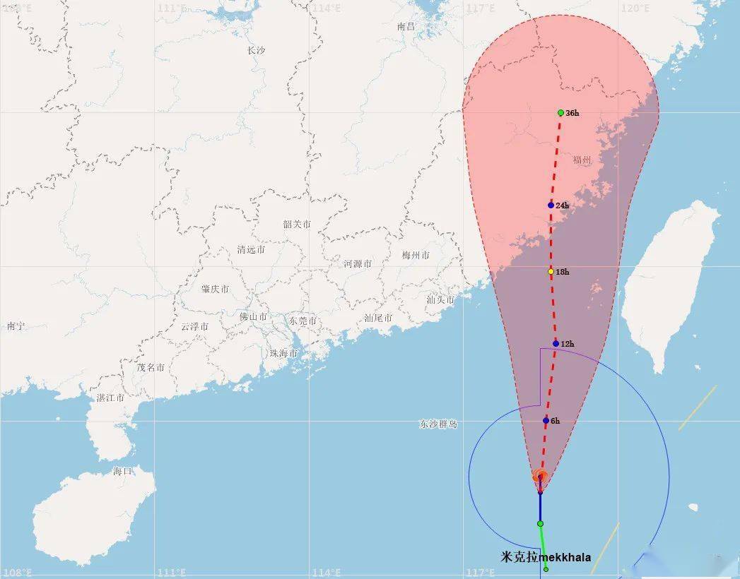 东莞台风最新预警信息及影响概述